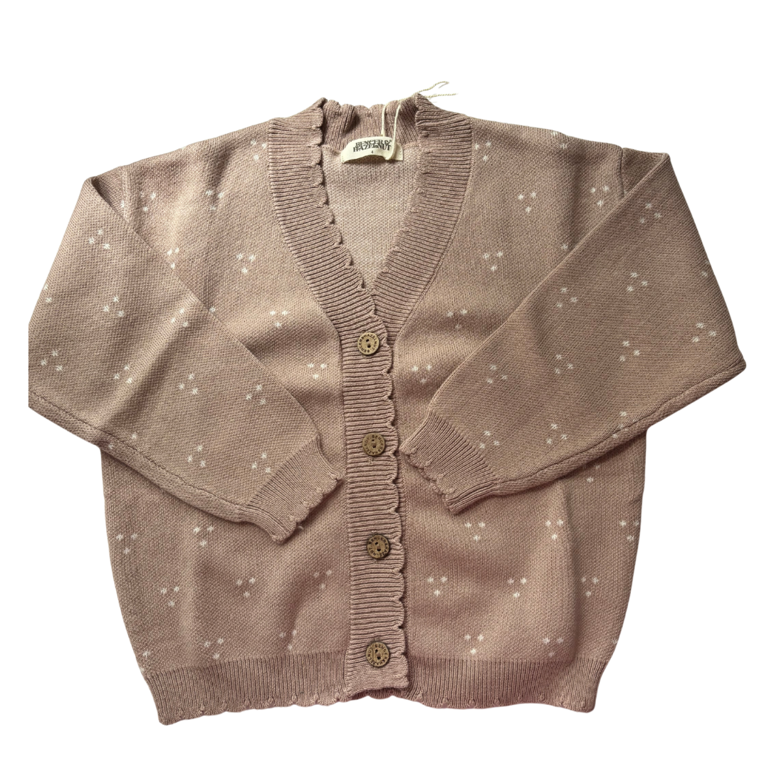 Scallop Knit Cardy