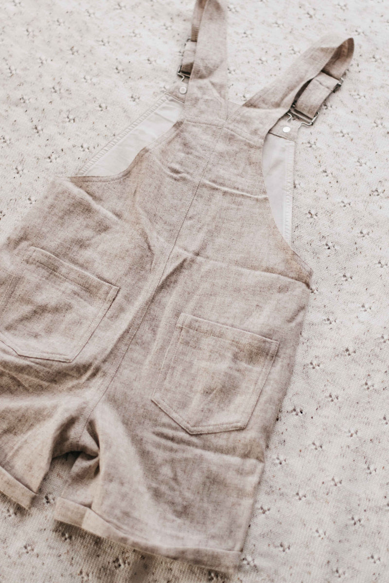 Linen Peshal Tree Overalls