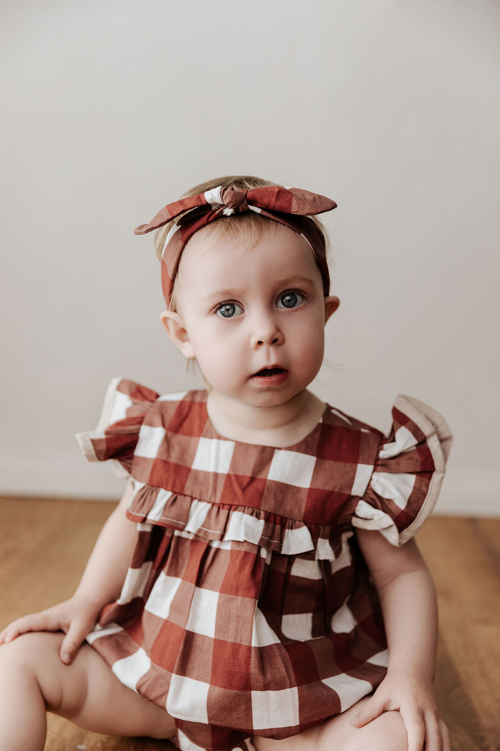 Gingham Playsuit/Dress | Red 2025 Style
