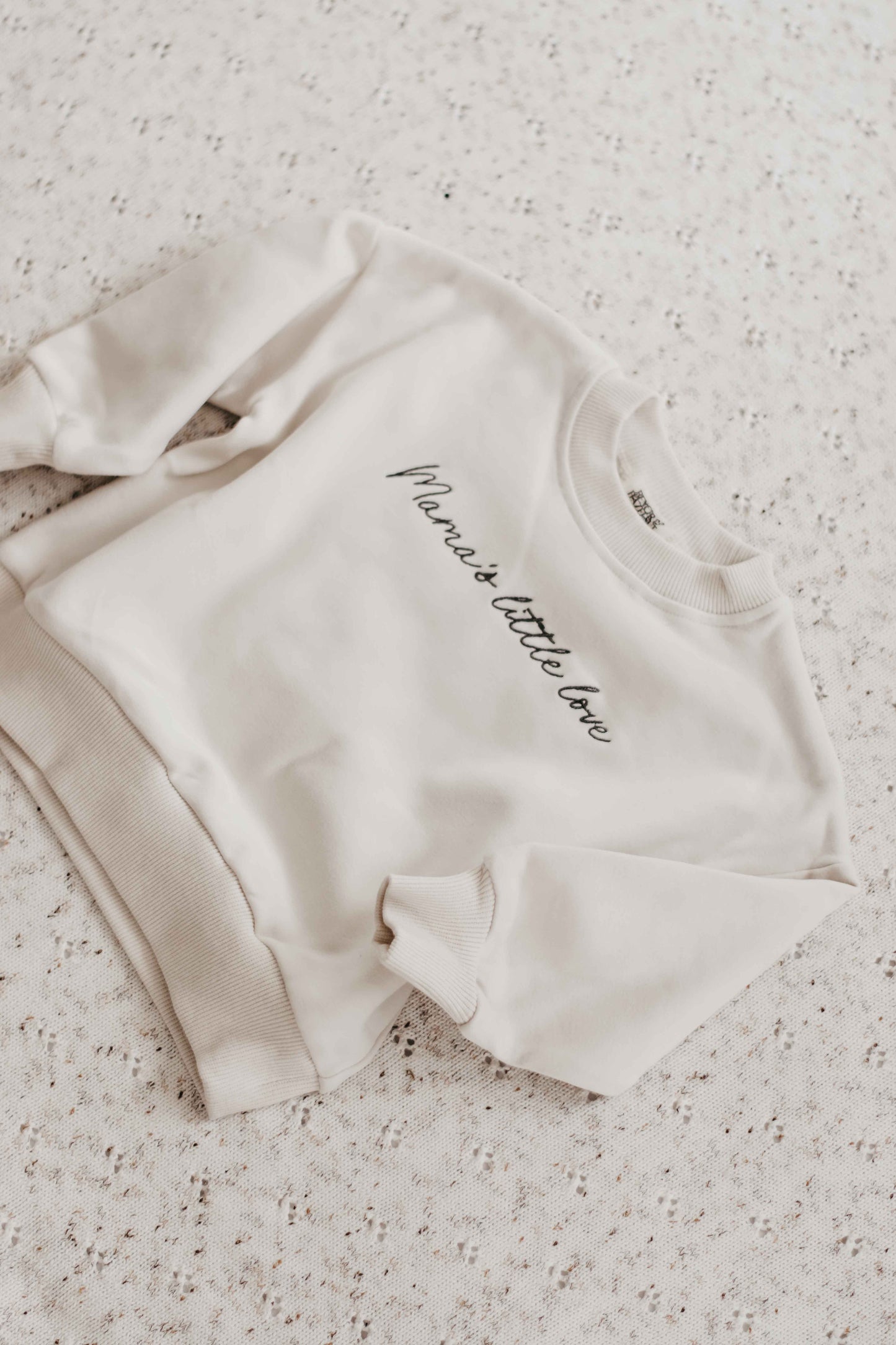 Mama's Little Love Sweater | Beige