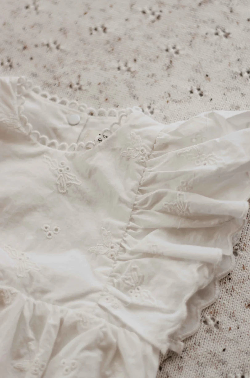 Holly Playsuit/Dress | White