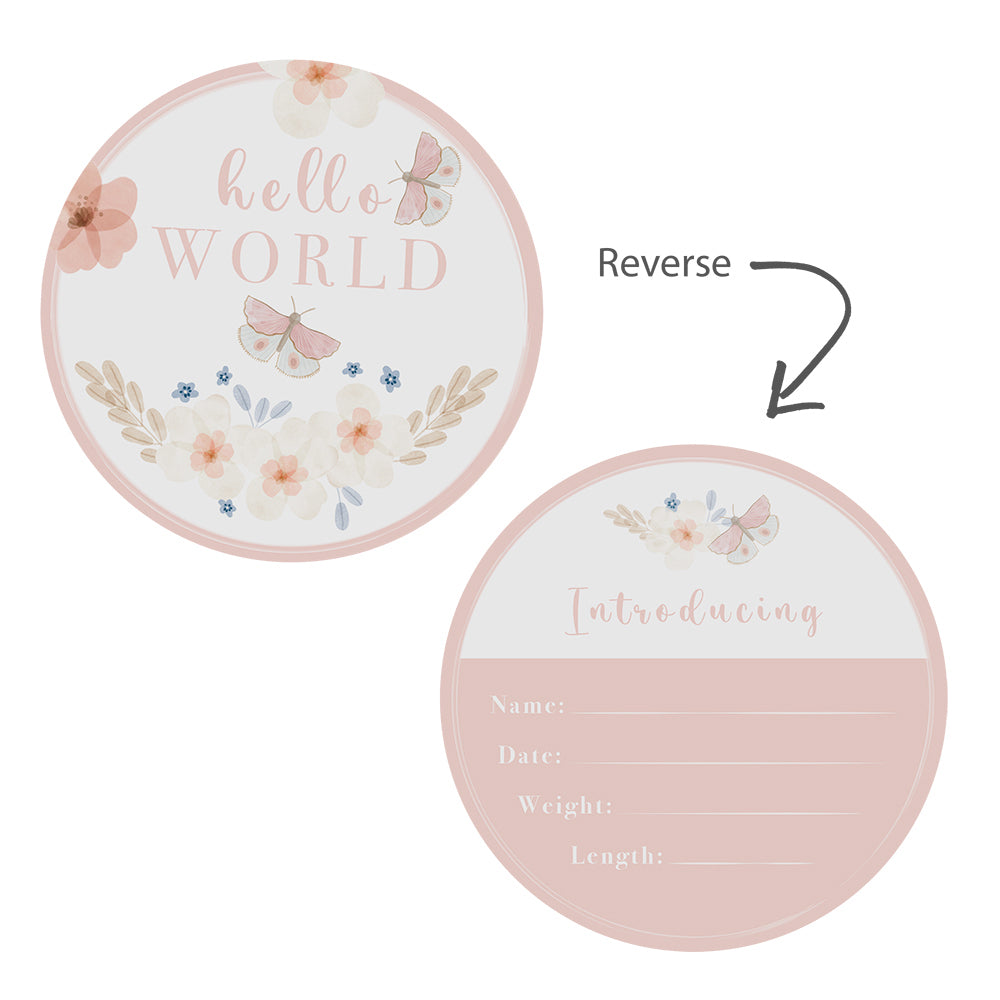 Newborn Gift Set | Blush Gingham