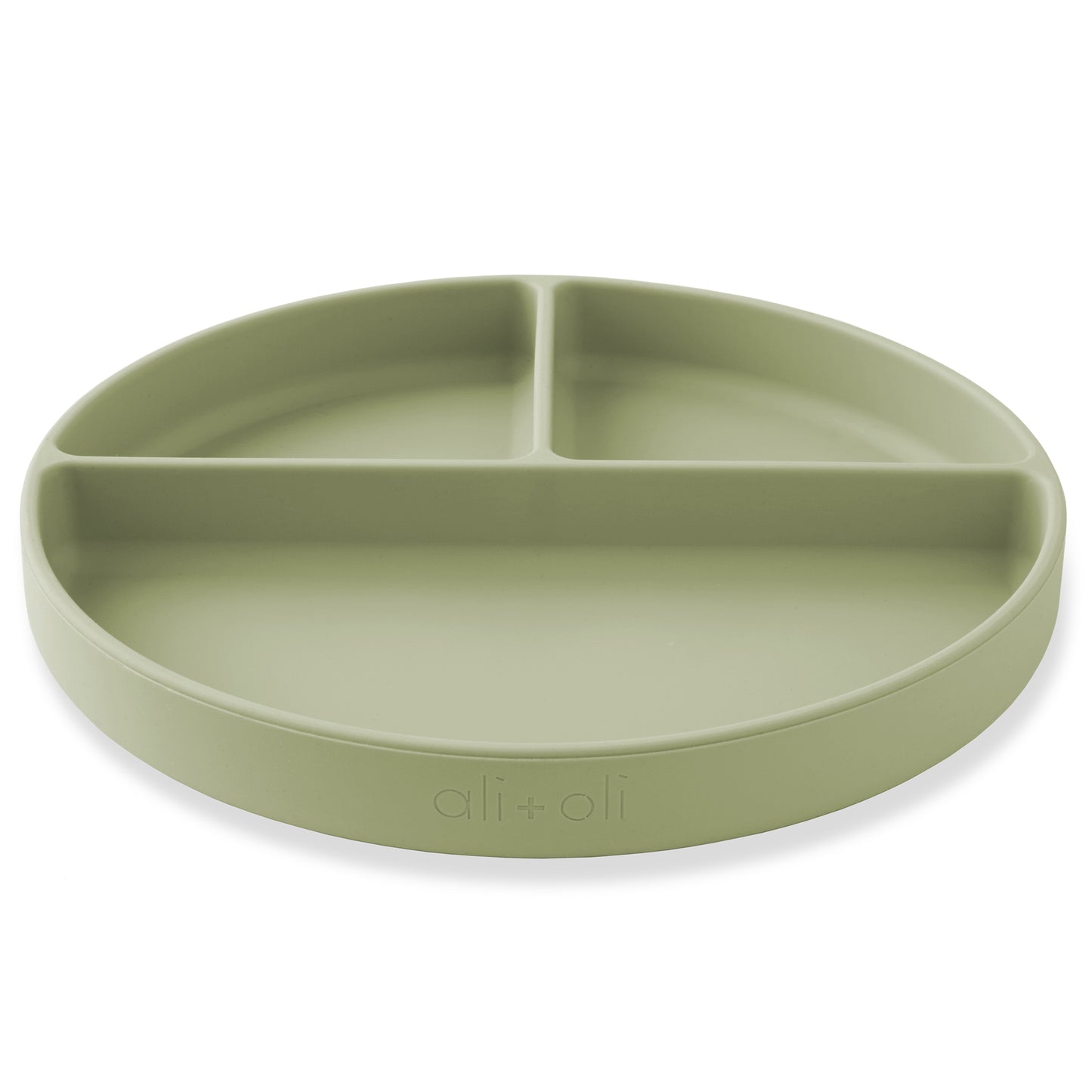 Baby Plate with Suction and Divided Portions | Sage