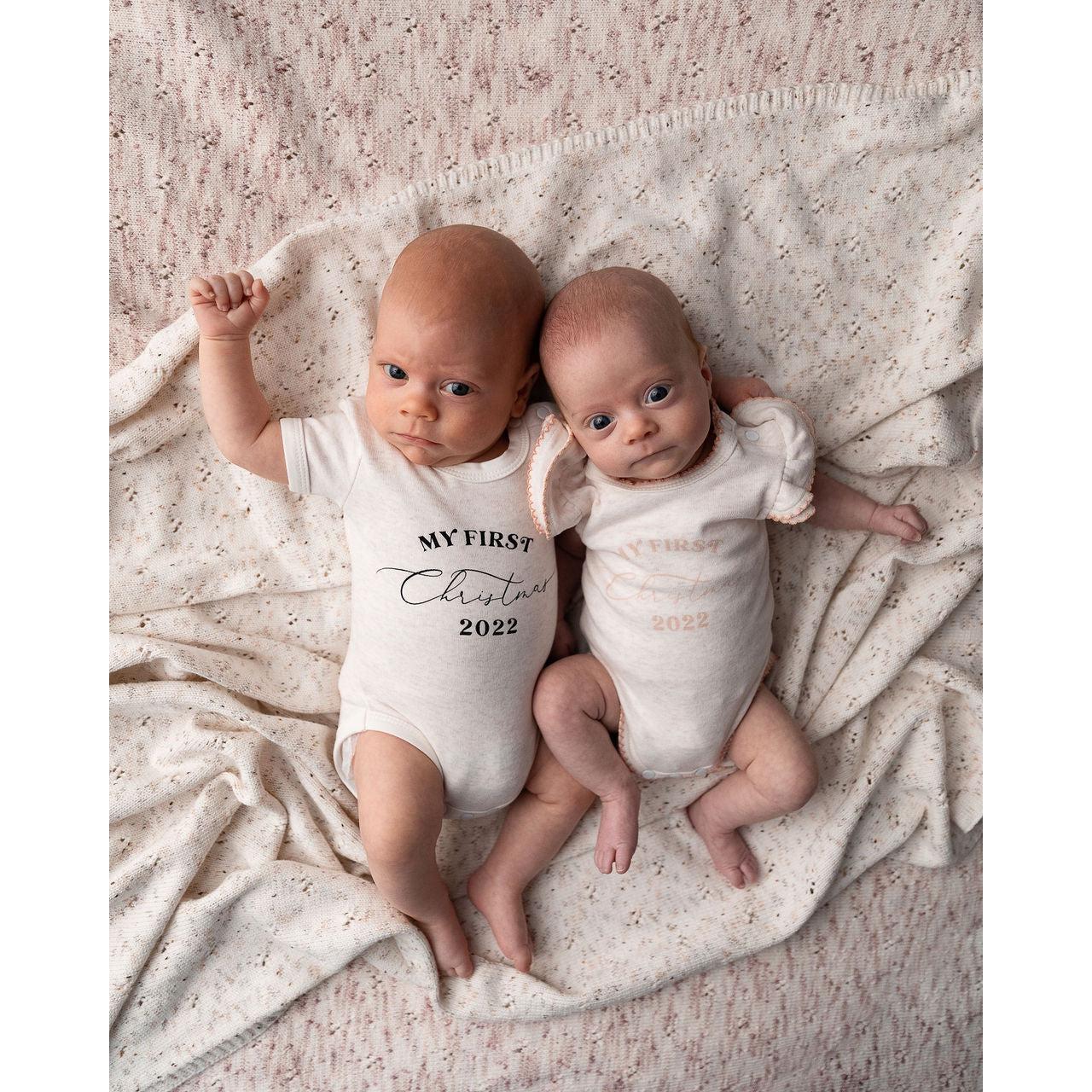 My First Christmas 2022 Neutral Bodysuit