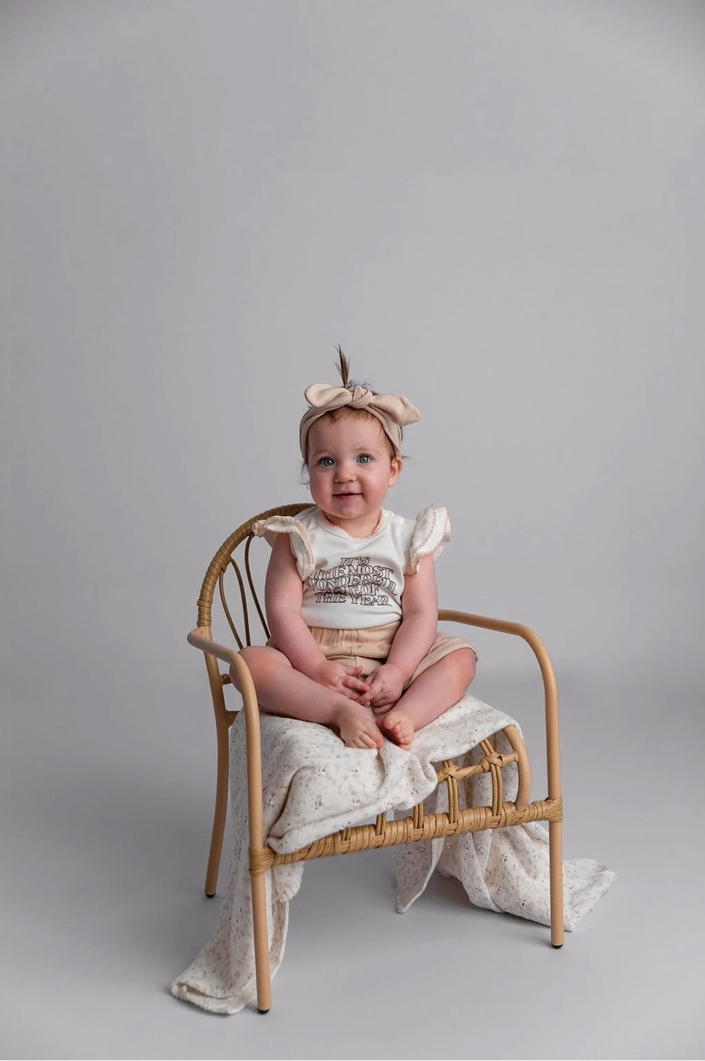 Wonderful Time Pink Frill Bodysuit/Tee