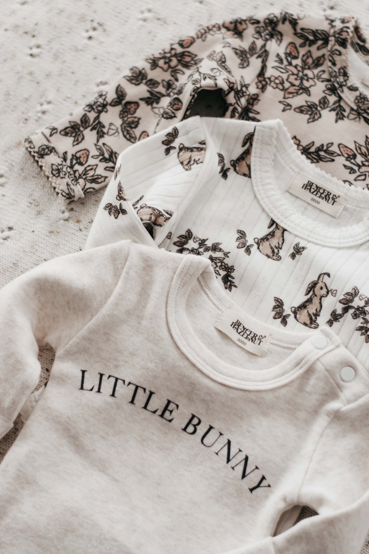 Strawberry Fields Long Sleeve Bodysuit