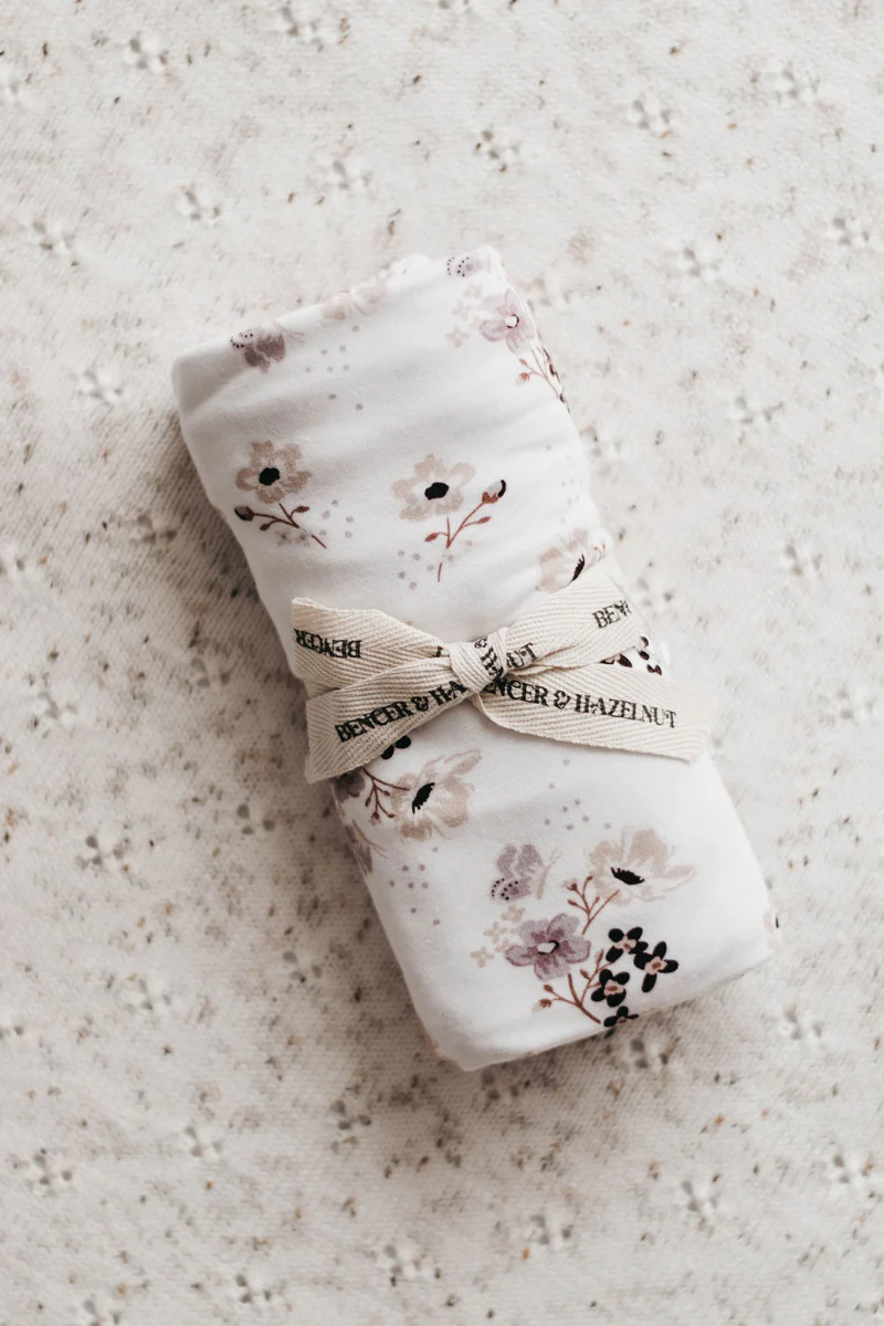 Posy Jersey Swaddle