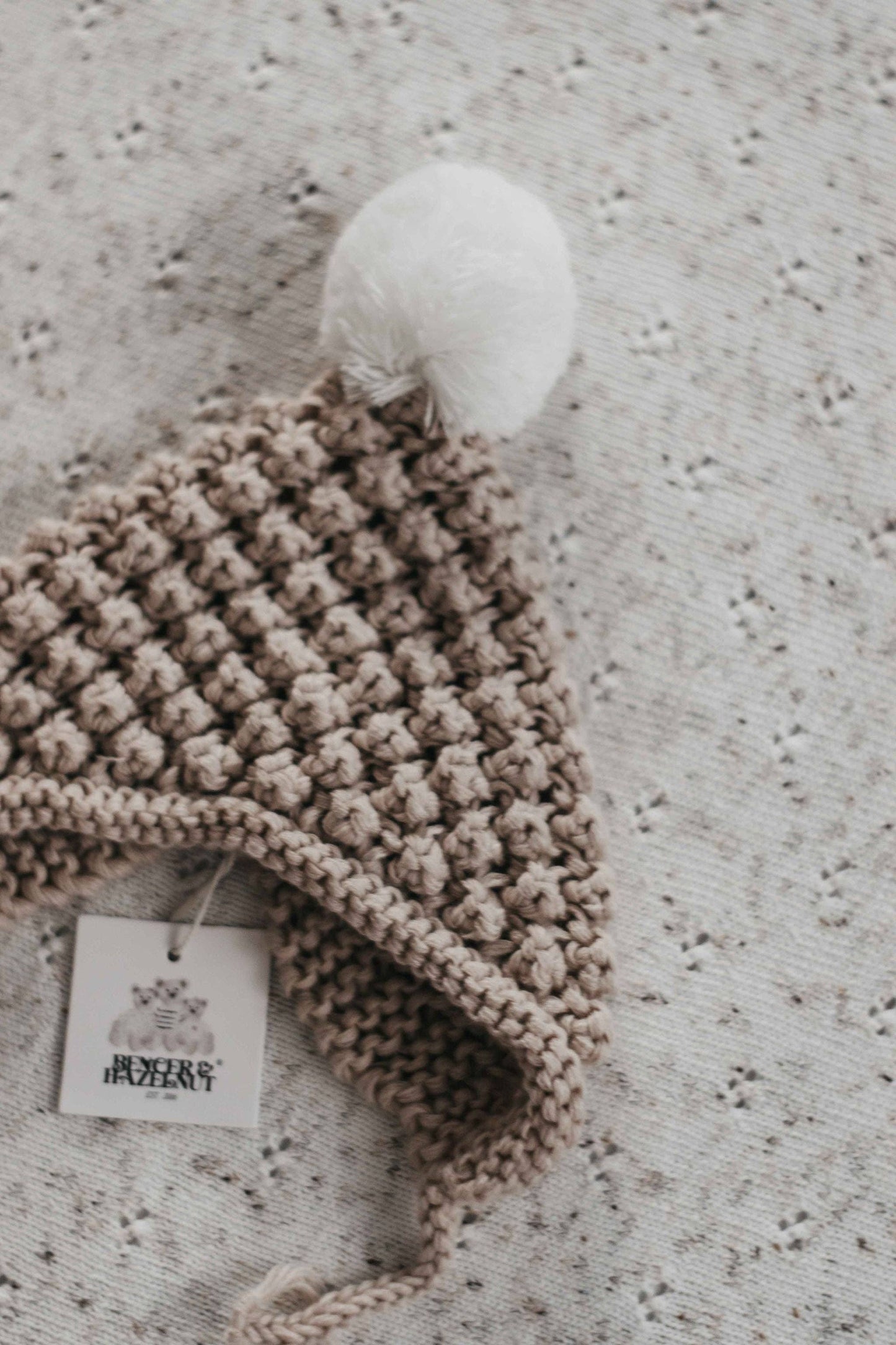 Knit Bonnet | Oatmeal