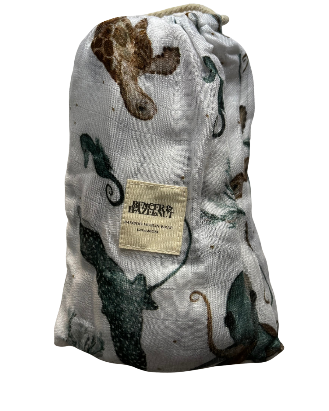 Kevin Bamboo Muslin Swaddle