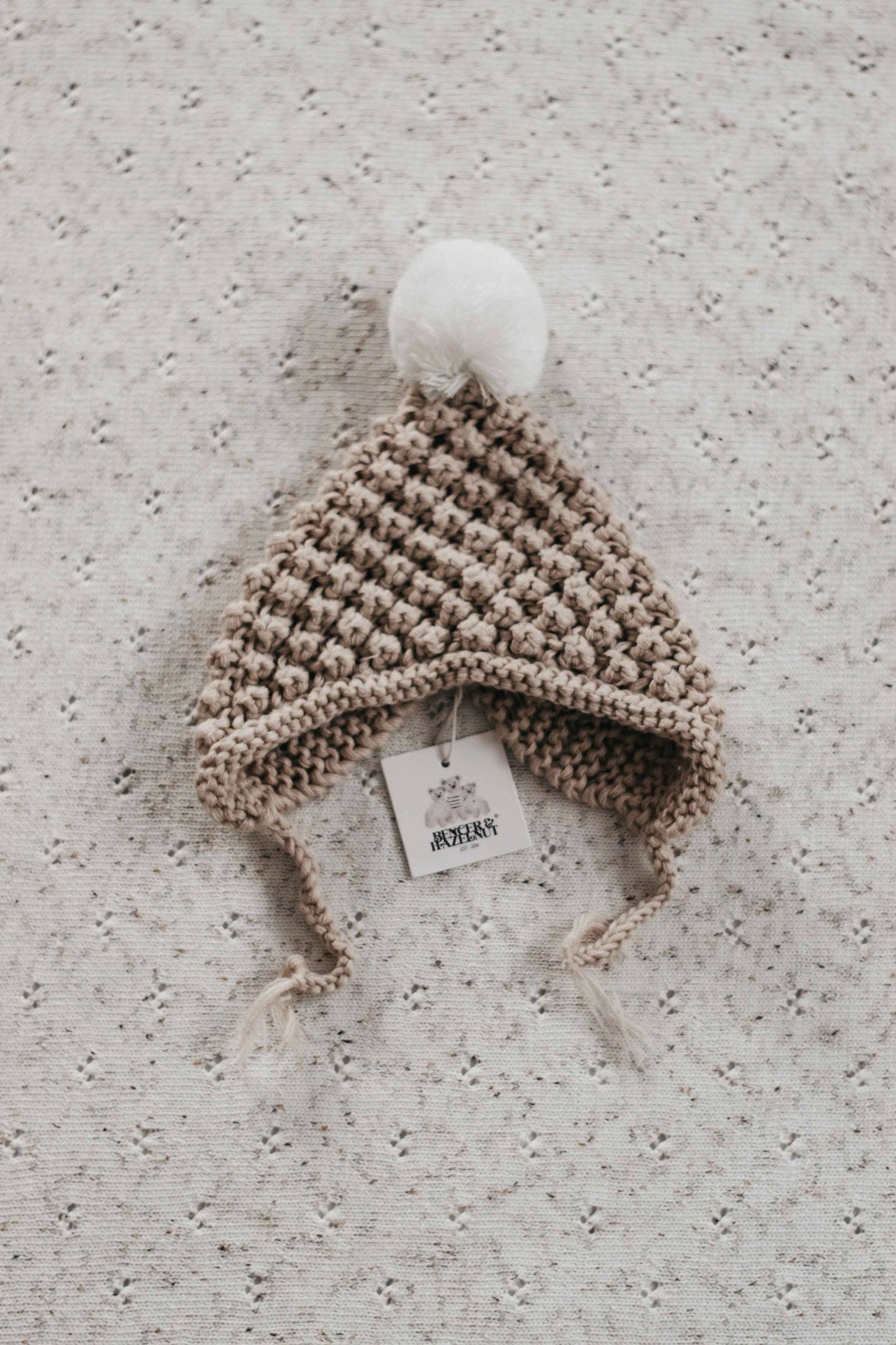 Knit Bonnet | Oatmeal