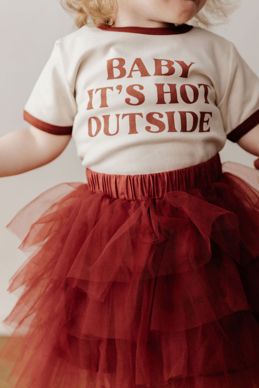 Red Tulle Skirt