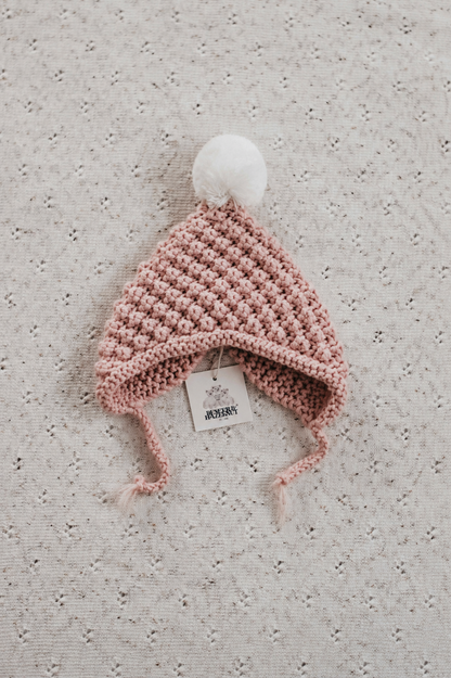 Knit Bonnet | Mushroom
