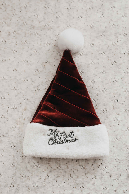 My First Christmas Santa Hat | Red