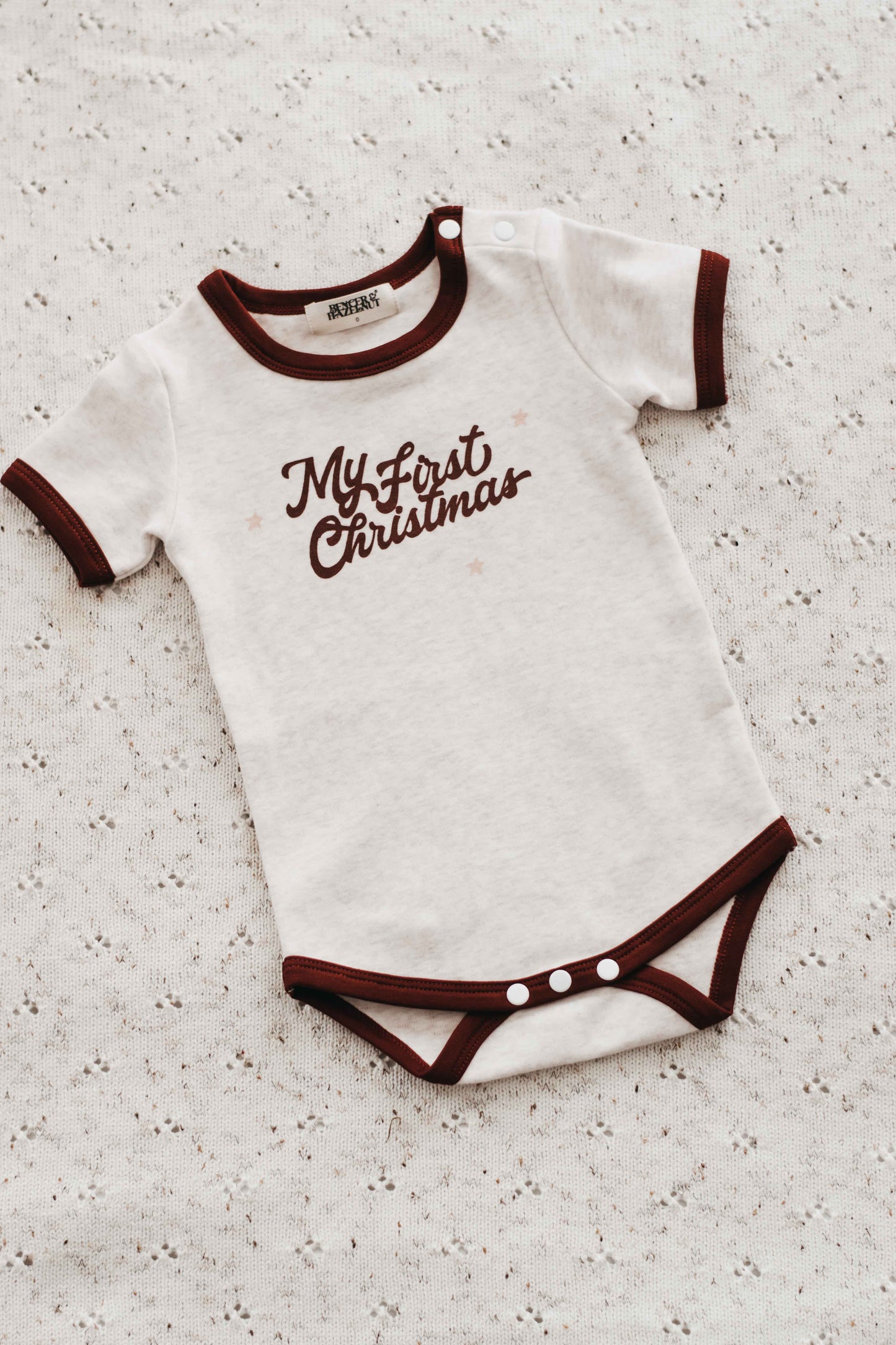 My First Christmas Bodysuit