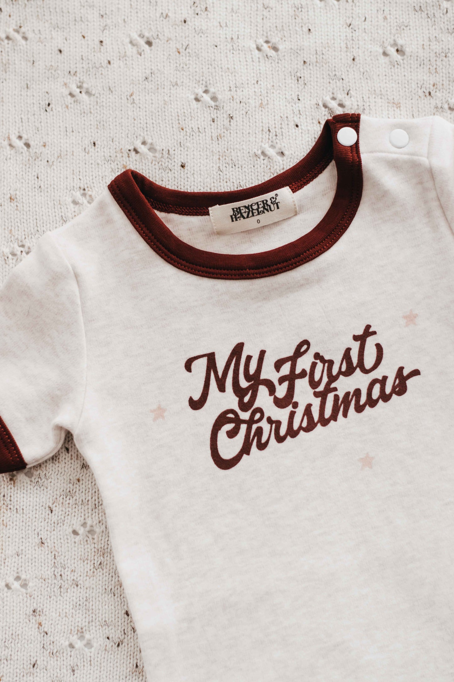 My First Christmas Bodysuit