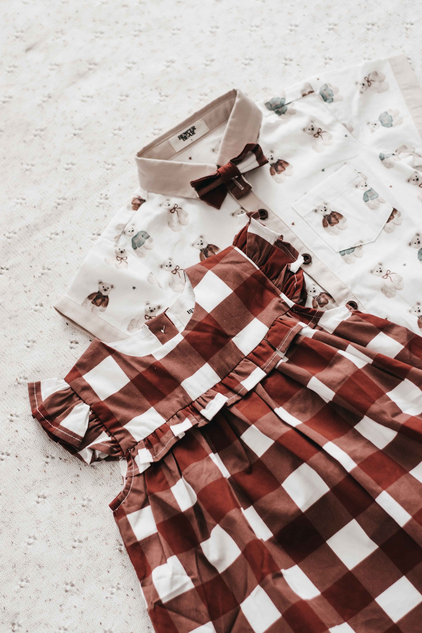 Gingham Playsuit/Dress | Red 2025 Style