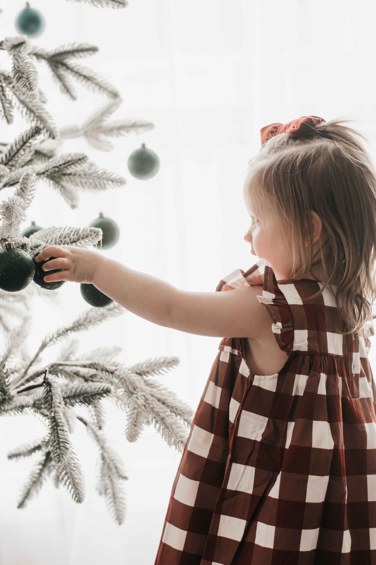 Gingham Playsuit/Dress | Red 2025 Style