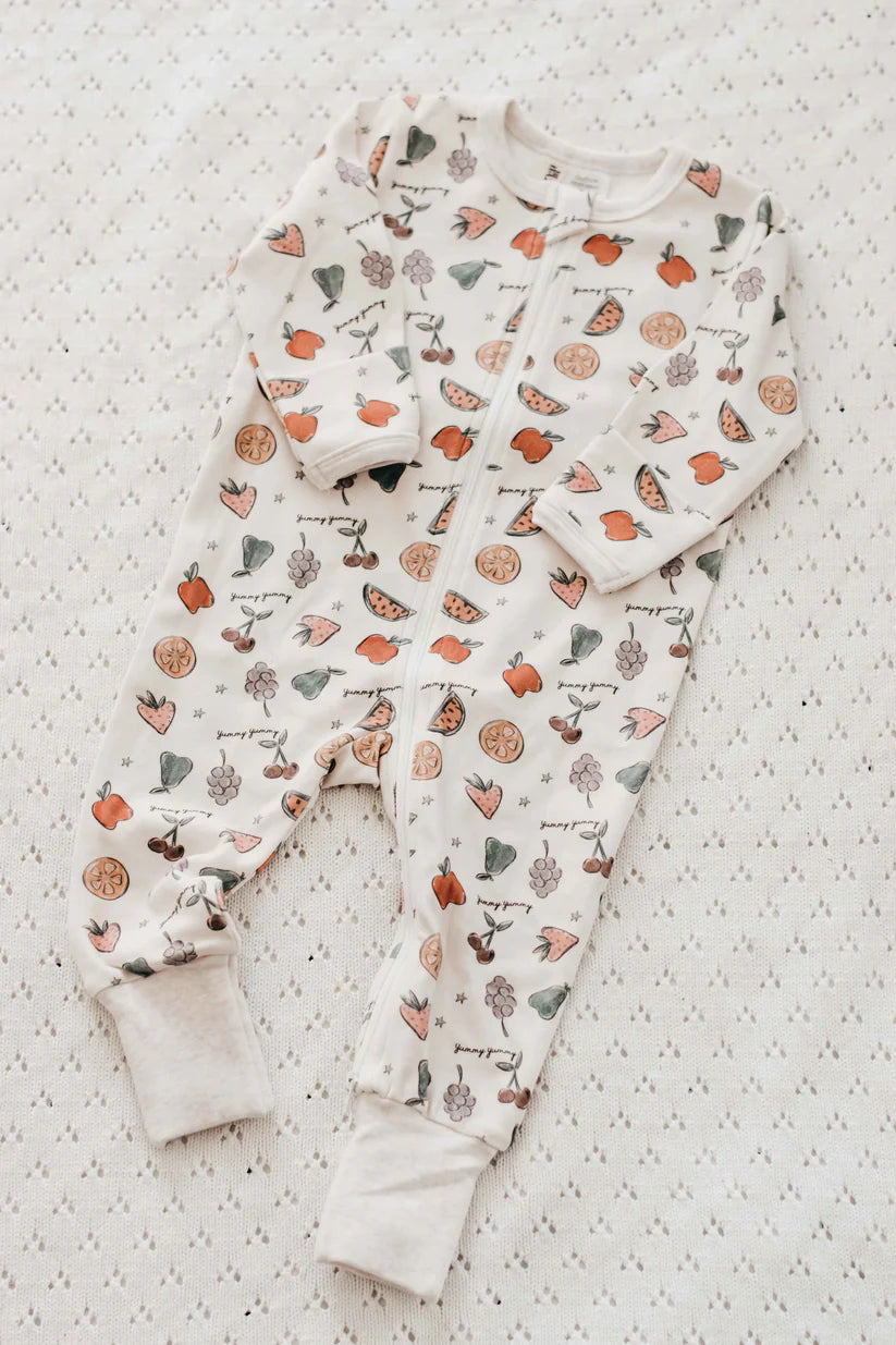 **PRE-ORDER** Fruit Salad Zip Suit