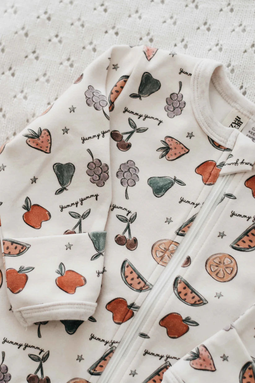 **PRE-ORDER** Fruit Salad Zip Suit