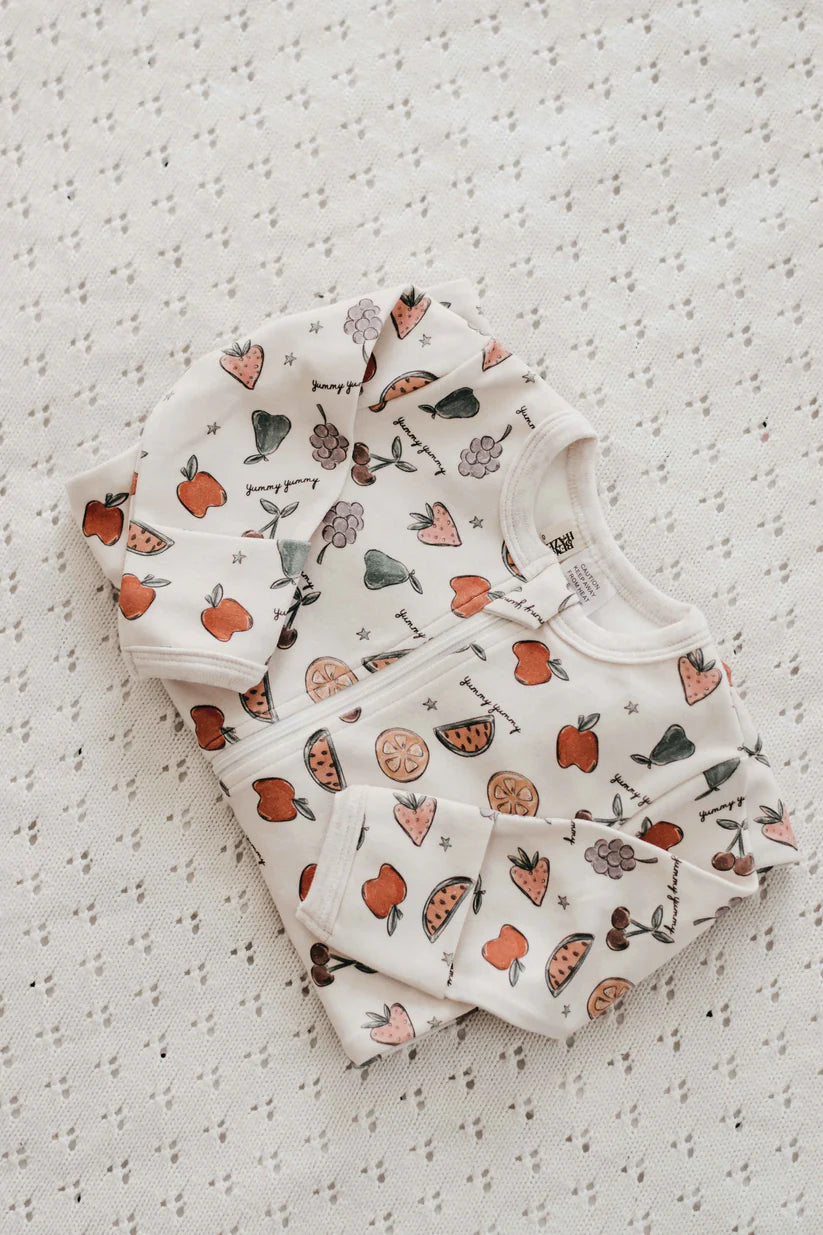 **PRE-ORDER** Fruit Salad Zip Suit