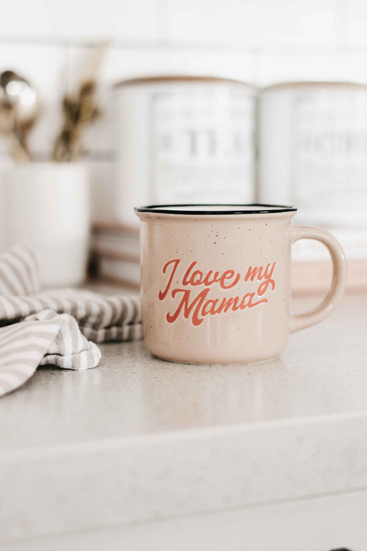 I Love My Mama Mug