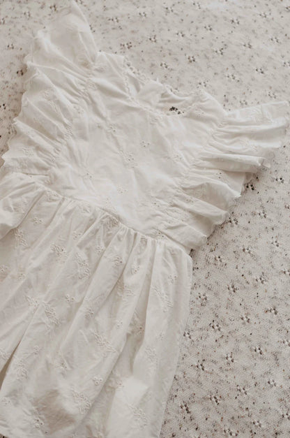 Holly Playsuit/Dress | White