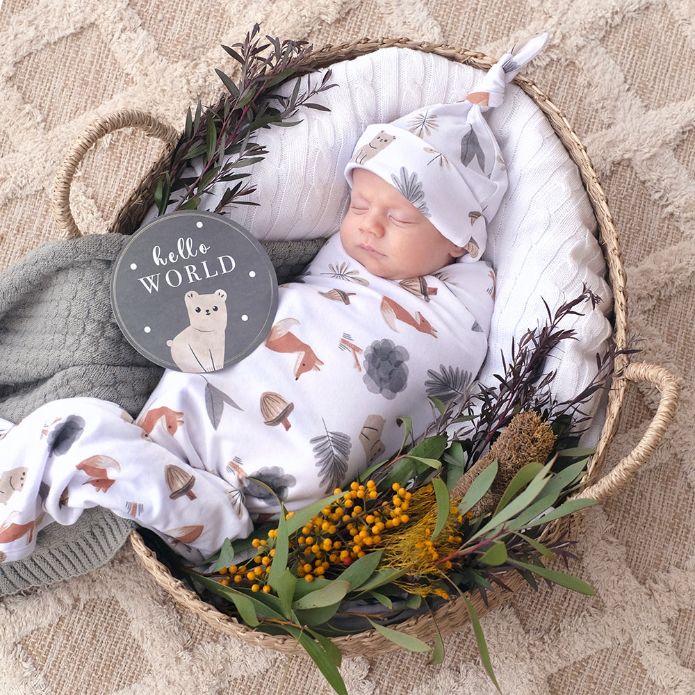Newborn Gift Set | Forest Retreat