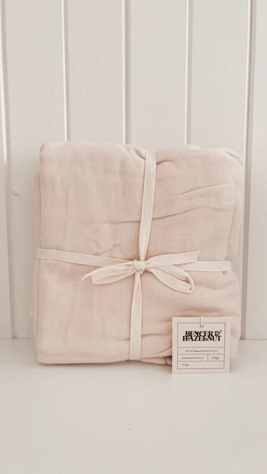 Lace Blanket | Oatmeal