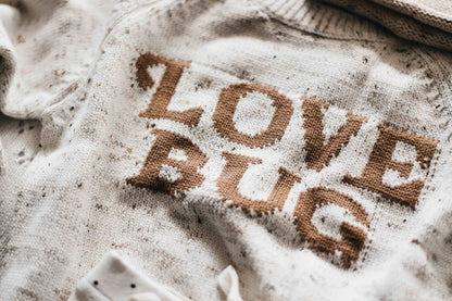 Love Bug Knit Jumper | Oatmeal