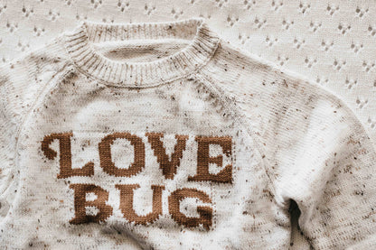 Love Bug Knit Jumper | Oatmeal