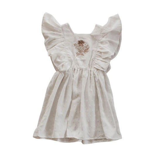 Noel Embroidered Dress/Playsuit