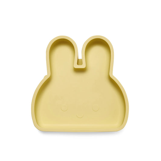 Bunny Silicone Plate | Sunflower Yellow