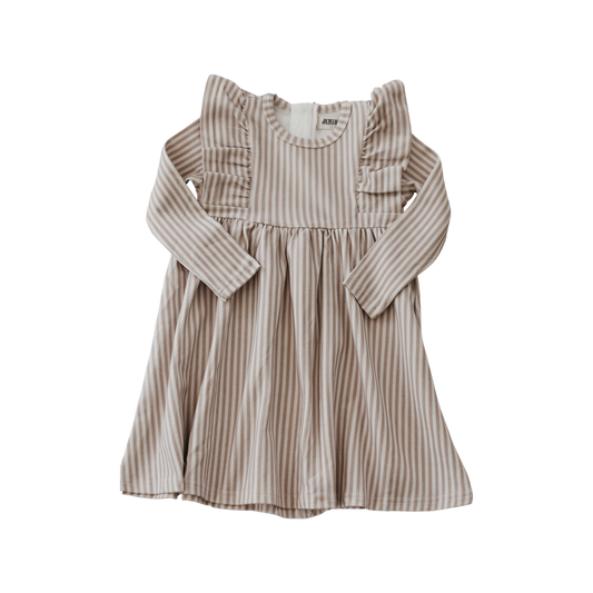 Long Sleeve Dress | Stripe