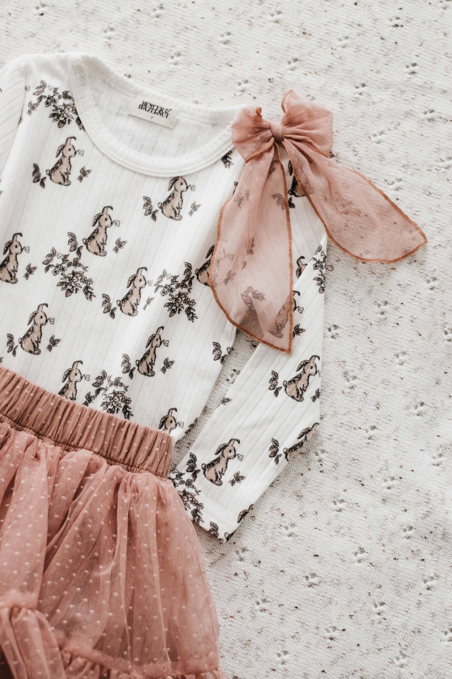 Tulle Clip-in Bow
