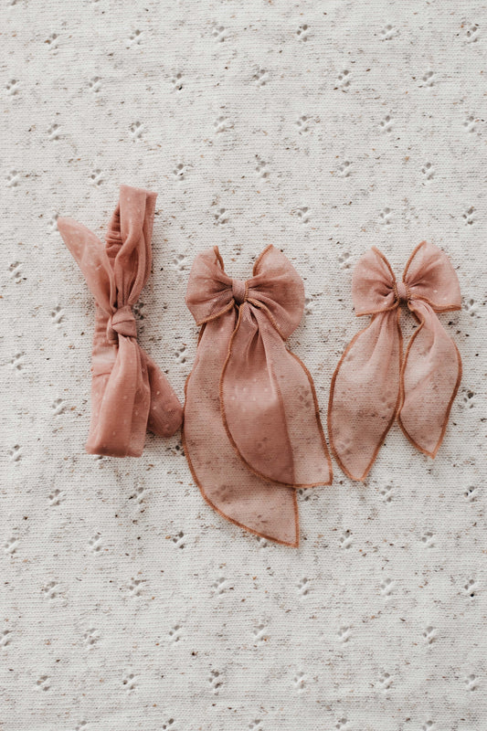 Tulle Clip-in Bow
