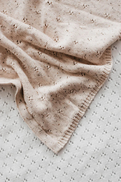 Knit Blanket | Hazelnut