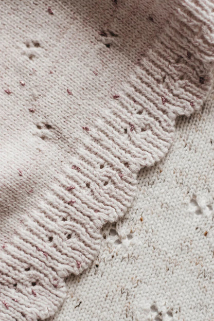 Knit Blanket | Lilac Fleck