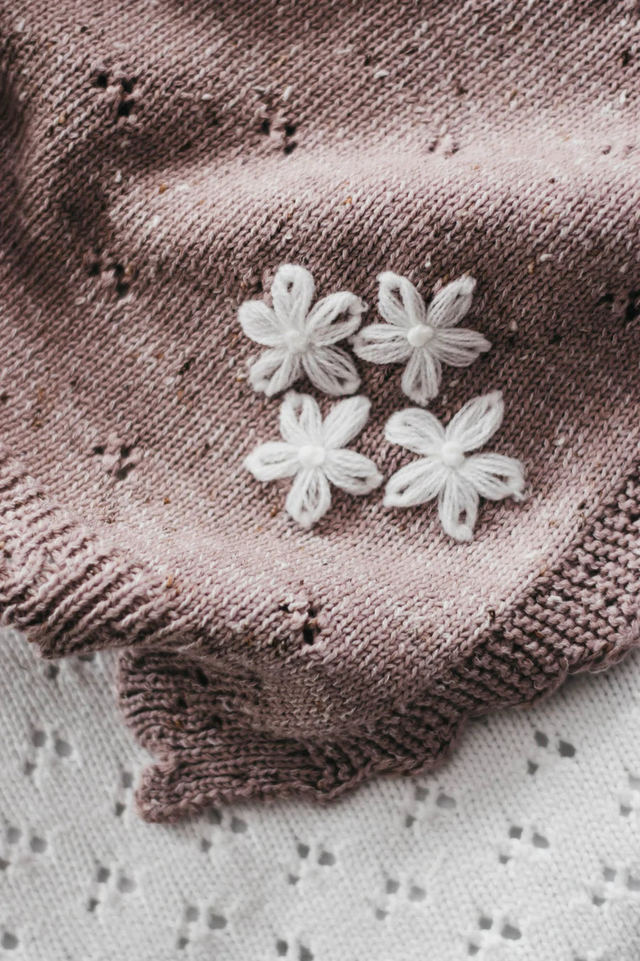 Knit Blanket | Mushroom