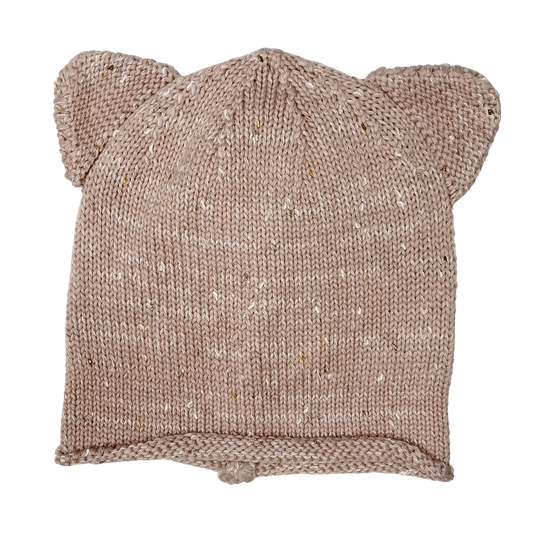Newborn Knit Beanie | Mushroom