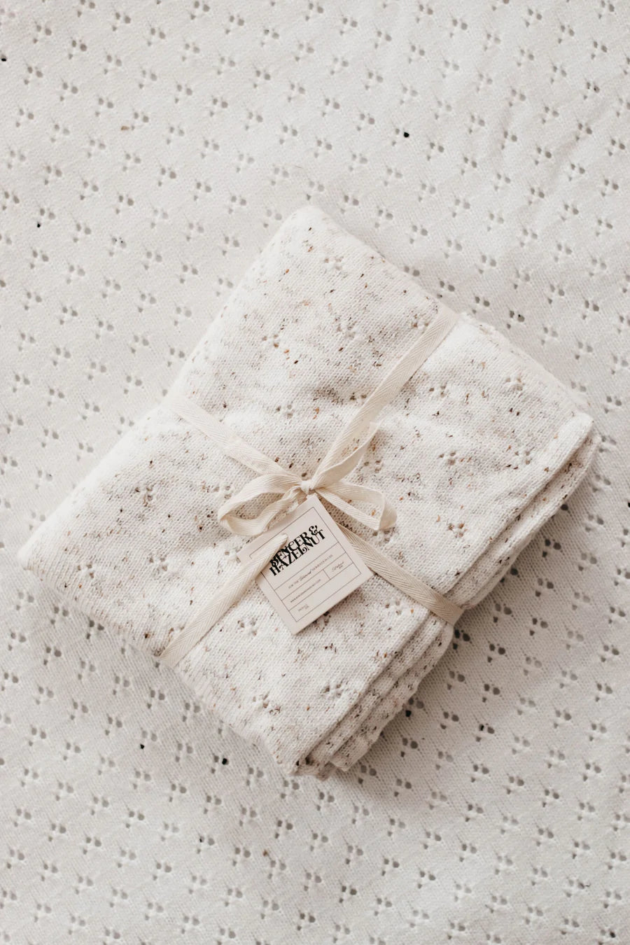 Knit Blanket | Oatmeal