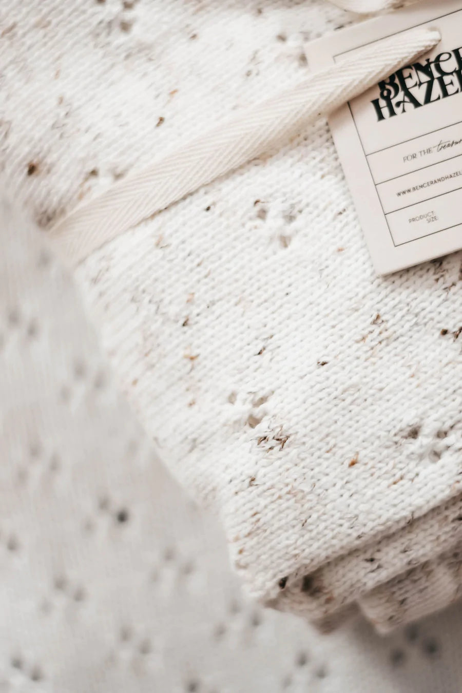 Knit Blanket | Oatmeal